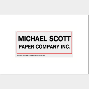 The Michael Scott Paper Company Posters and Art